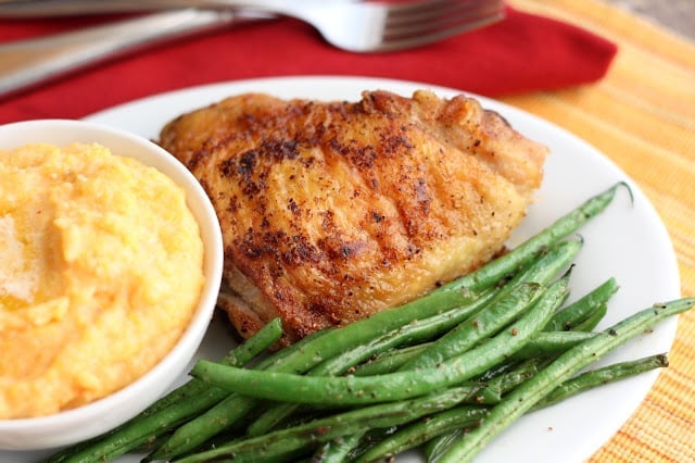 Olive Oil & Patience: Secrets to Crispy Pan-Fried Thighs